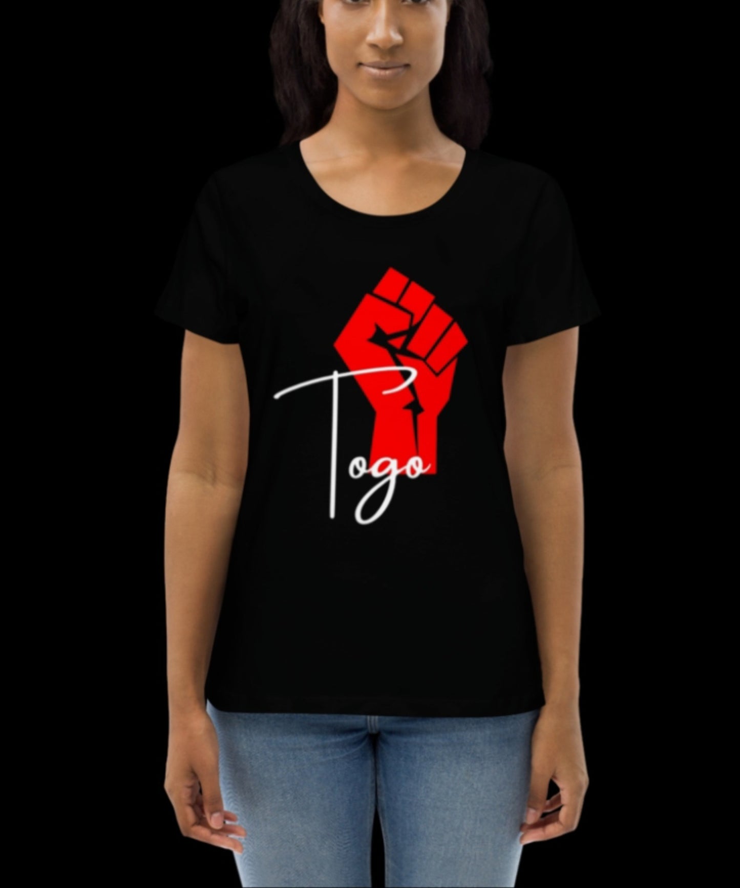 T-shirt Togo existe en noir et blanc