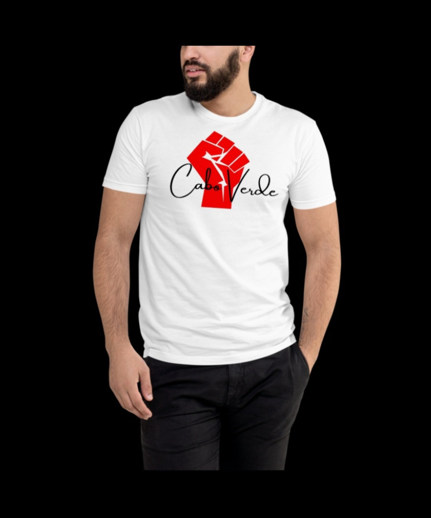T shirt Cabo Verde existe en noir et blanc